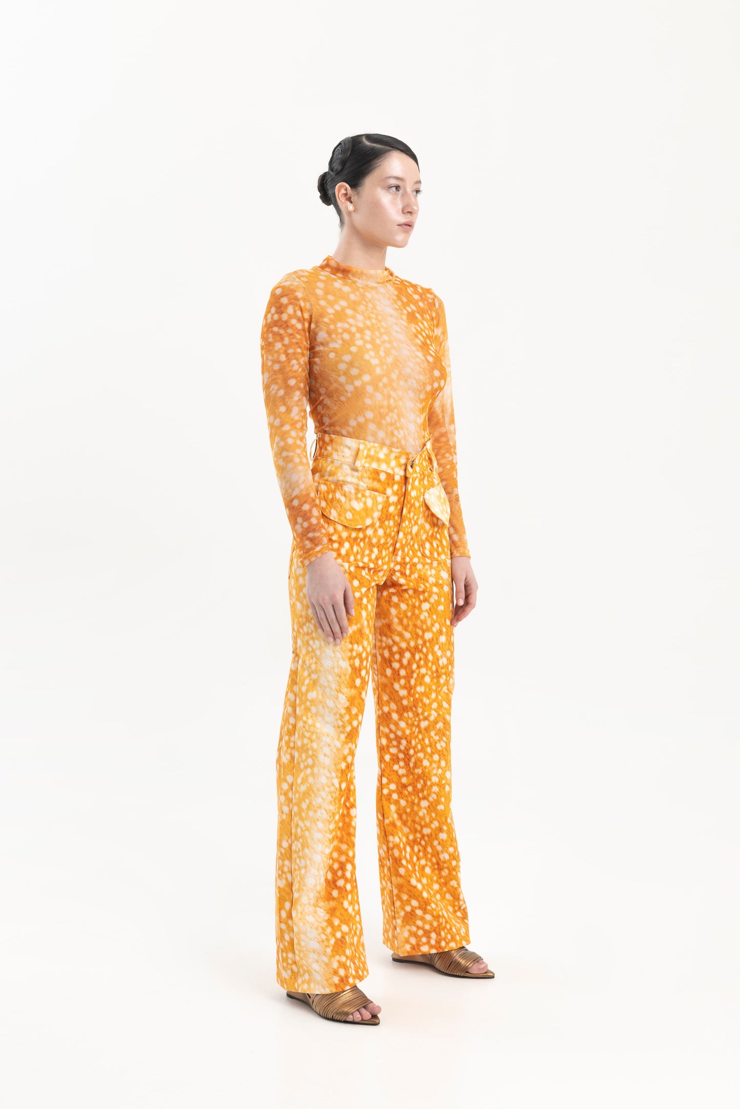 Mycelium Orange Pant