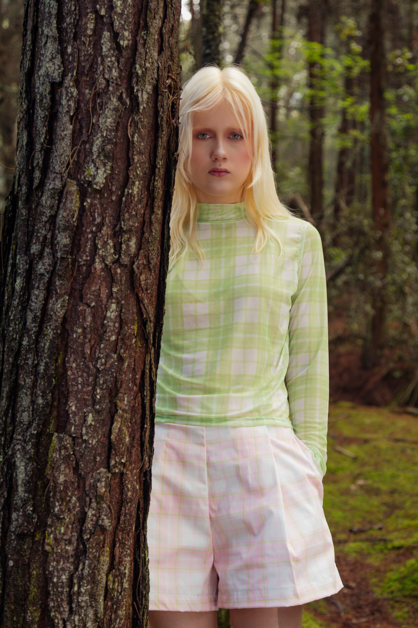 Pinakes Green Long Sleeve Top