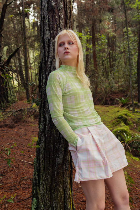 Pinakes Green Long Sleeve Top