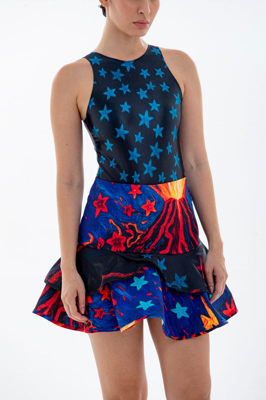 Aetna Blue Skirt