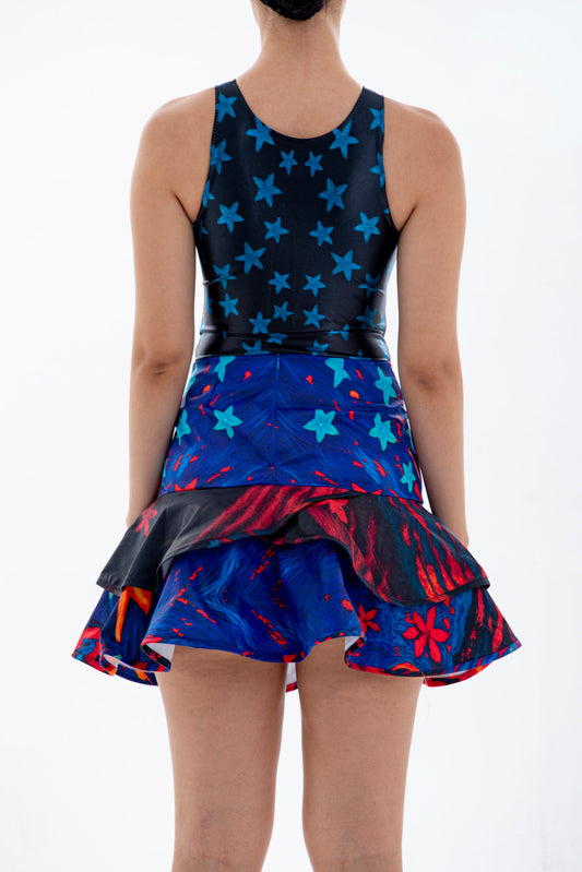 Aetna Blue Falda