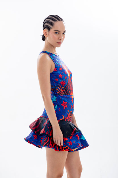 Aetna Blue Skirt