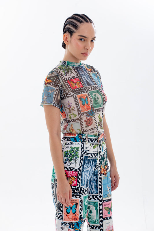 Psyche Short Sleeve Top