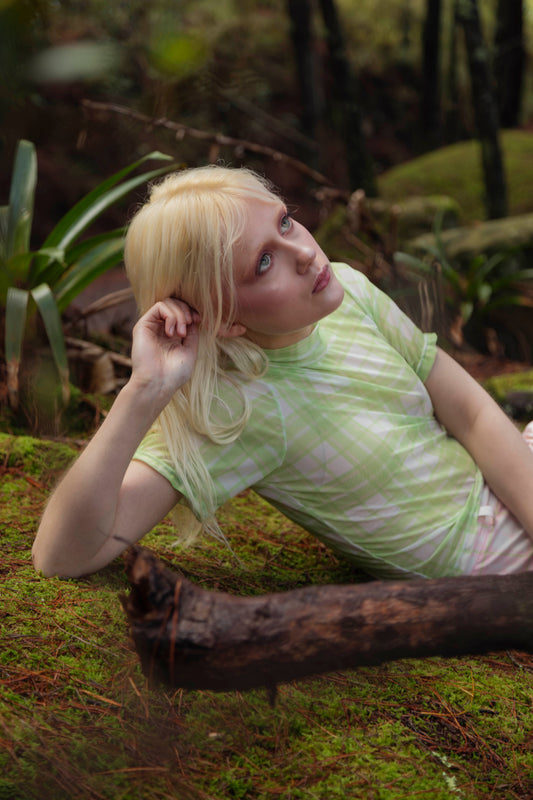 Pinakes Green Long Sleeve Top