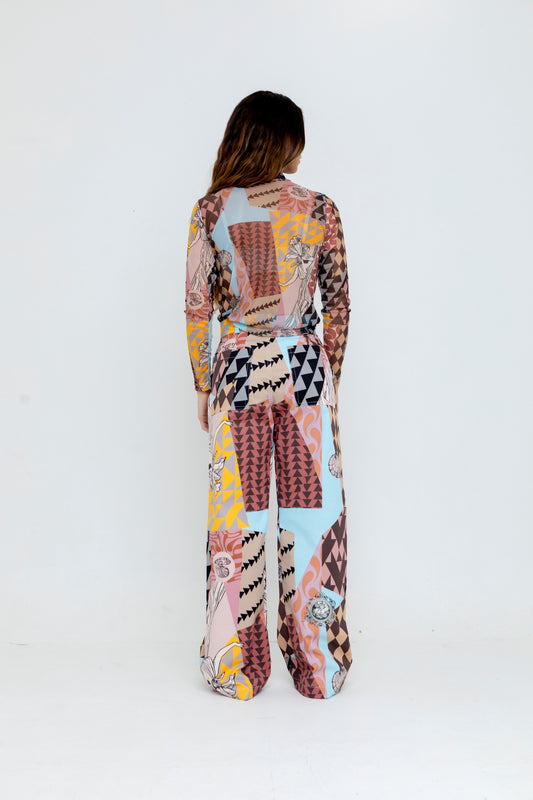 Persefone Top Manga Larga